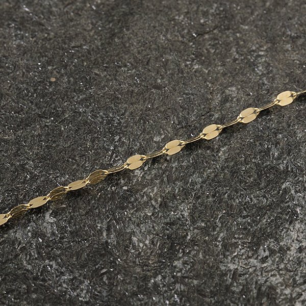 Zlatý řetízek 50 cm